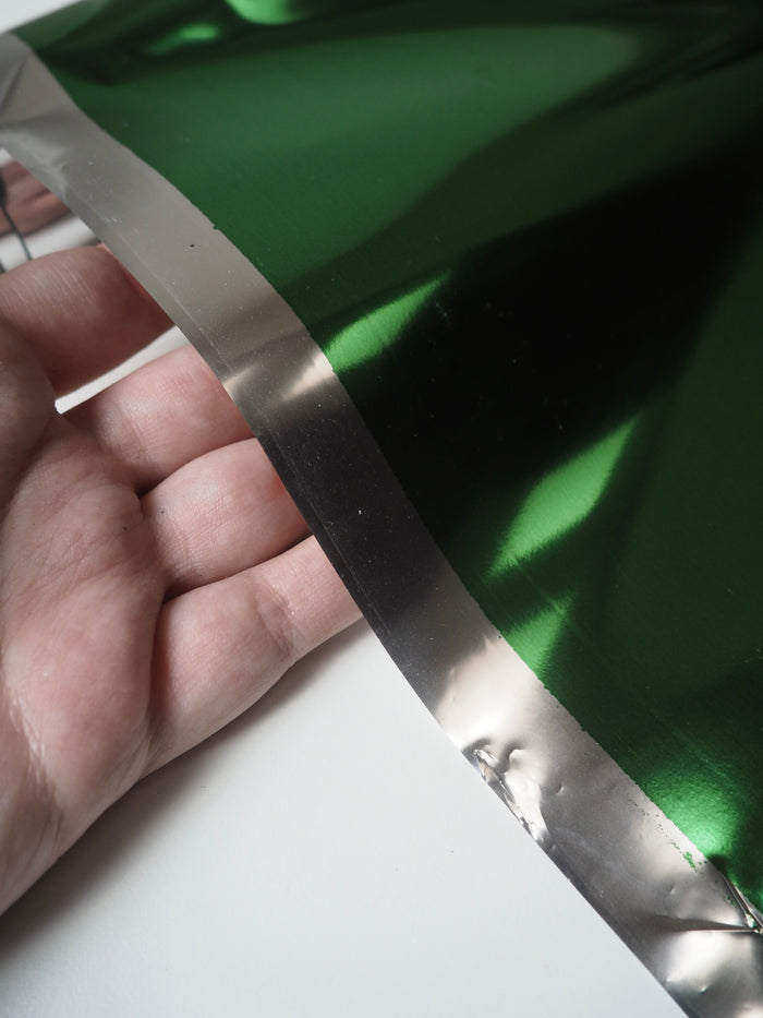 Green Metallic Heat Transfer Foil