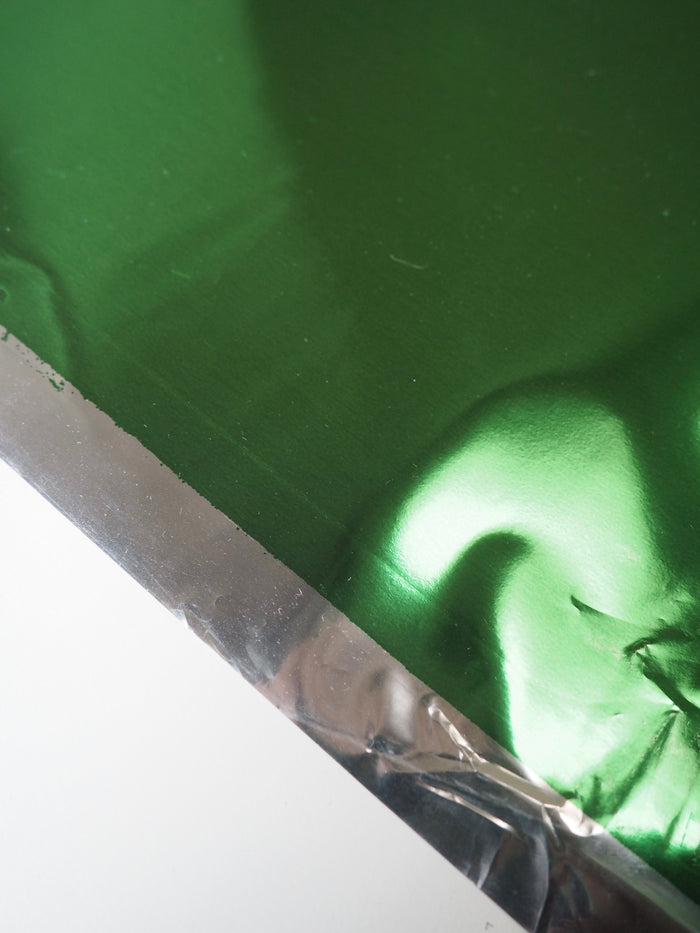 Green Metallic Heat Transfer Foil