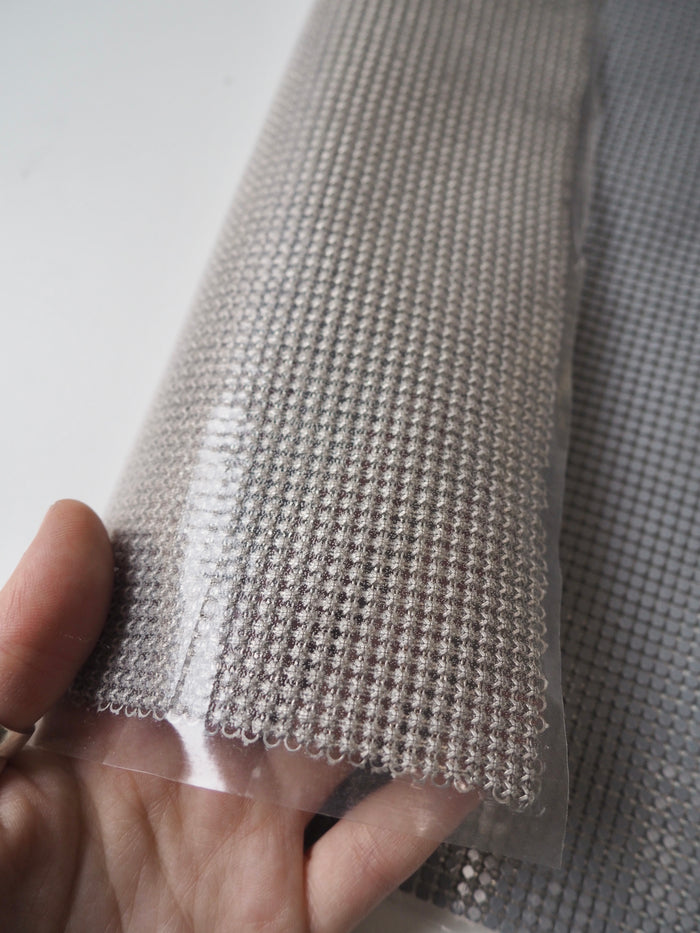 Grey Small Plastic Backed Chainmail
