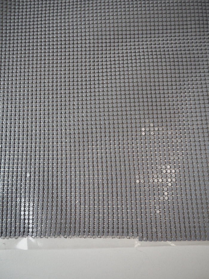 Grey Small Plastic Backed Chainmail