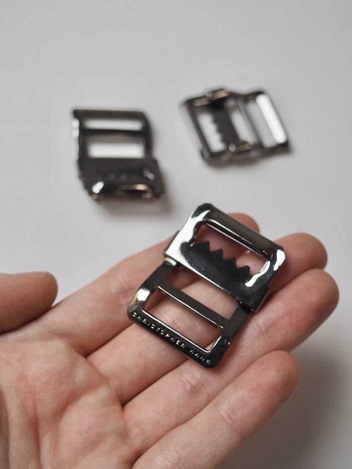 Gunmetal Branded Sliding Ladder Lock 2cm