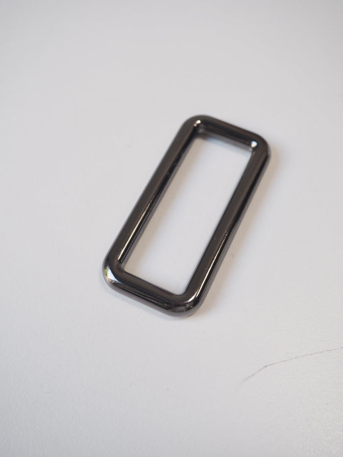 Gunmetal Rectangle Ring 62mm