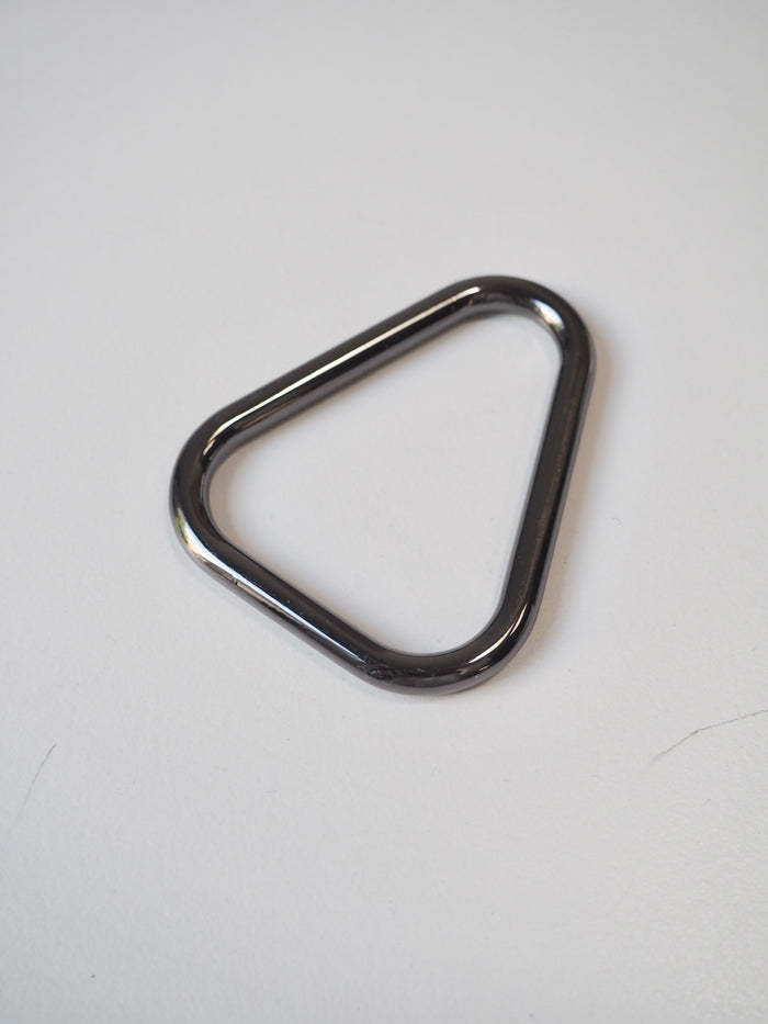 Gunmetal Triangle Ring 65mm