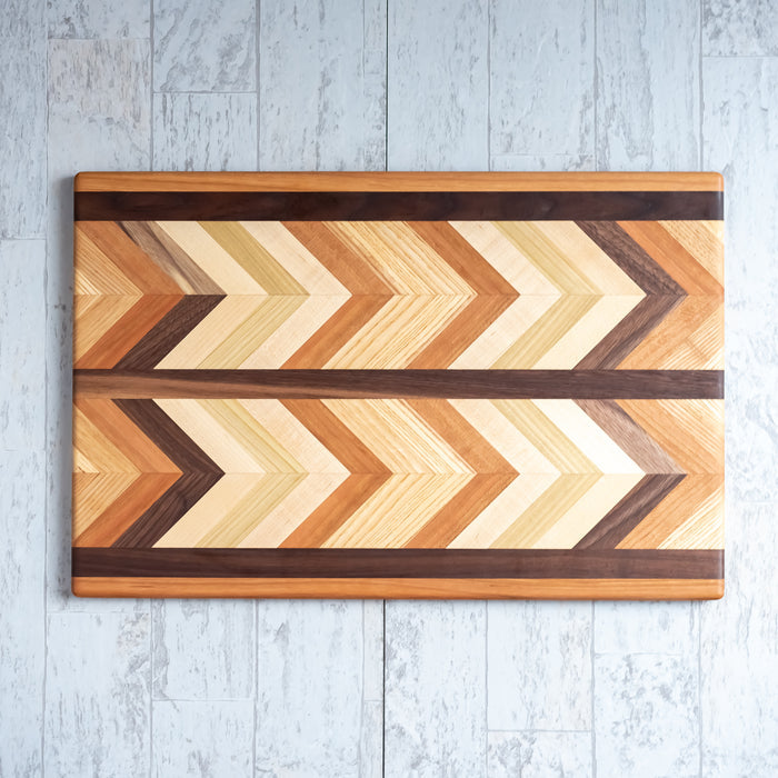 Herringbone Cutting Board - Ali's Wagon