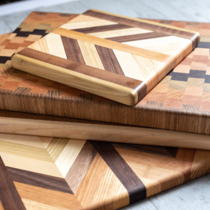 Herringbone Cutting Board - Ali's Wagon