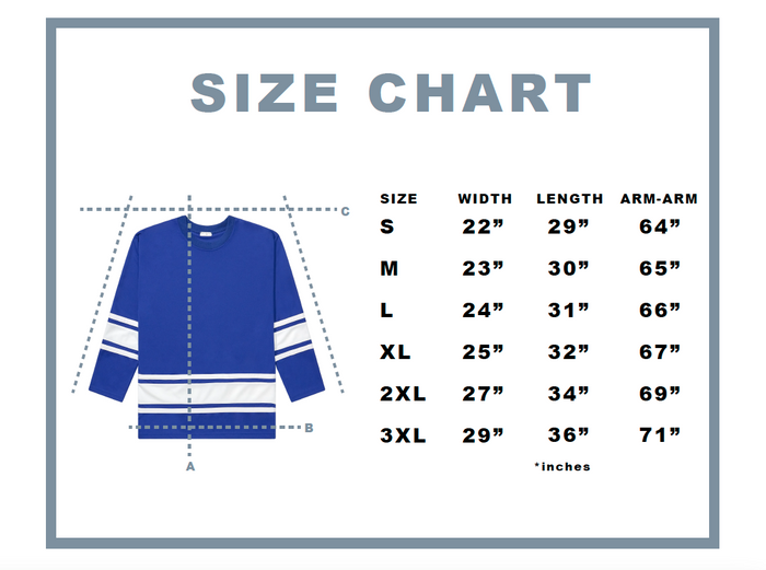 Hockey Jersey - Black / White