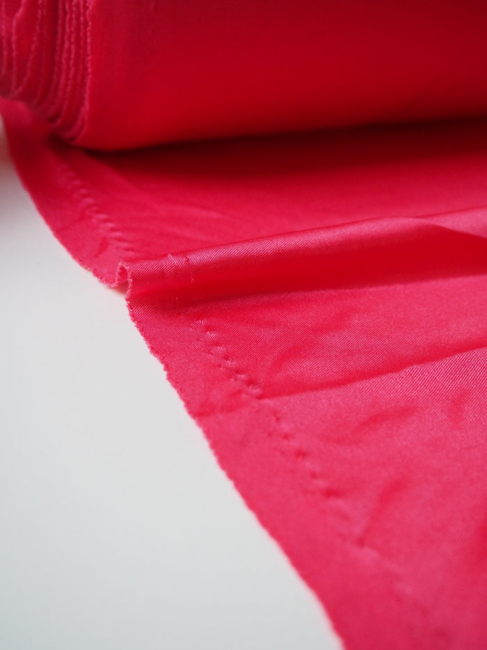 Hot Pink Satin Jersey
