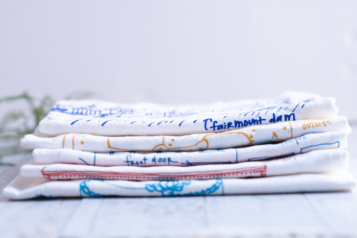 Independence Hall Tea Towel - Ali's Wagon