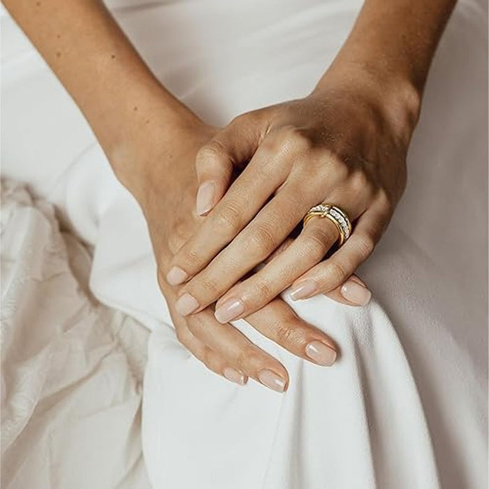Interlocking Stackable Rings for Women