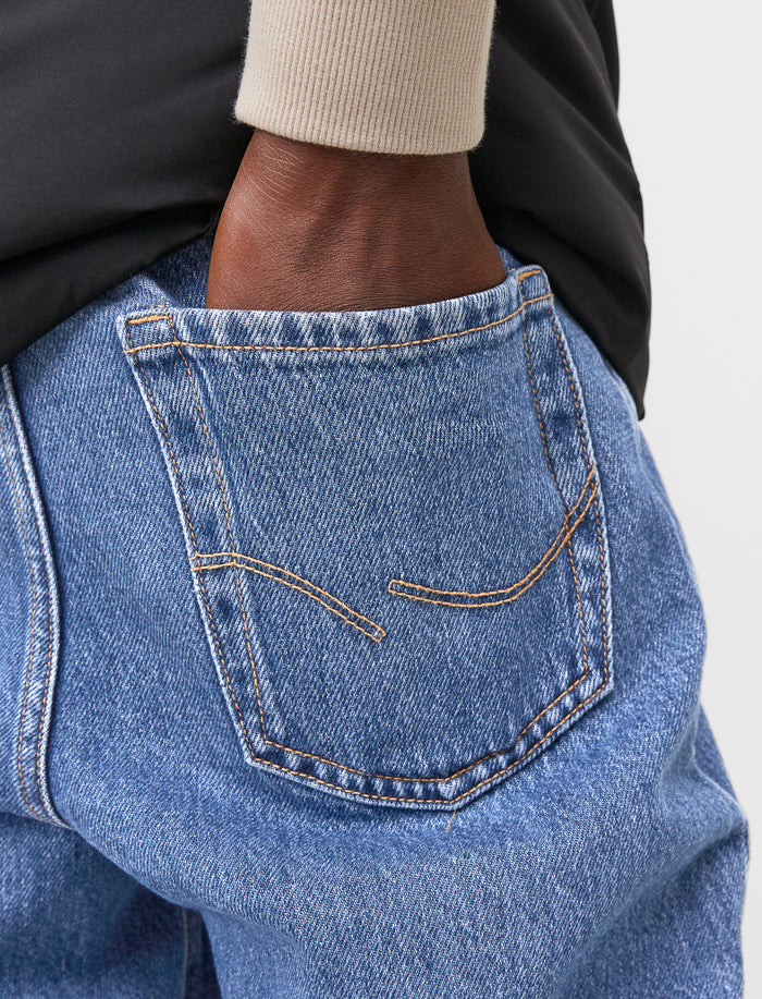 Jean jambes larges pour ado garçon