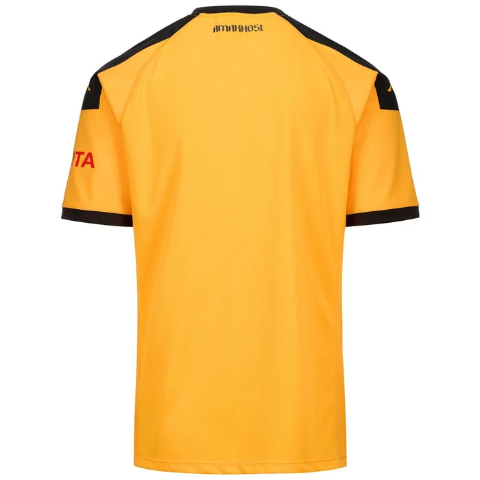 Kappa Kaizer Chiefs Kombat Pro 2025 AM Mens Home Jersey - Yellow/Black