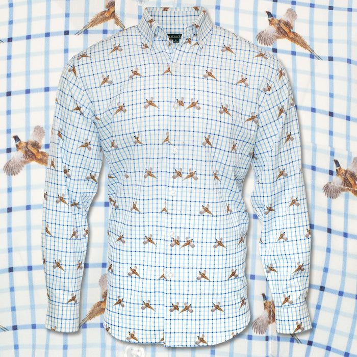 Pheasant Blue Tattersall / M
