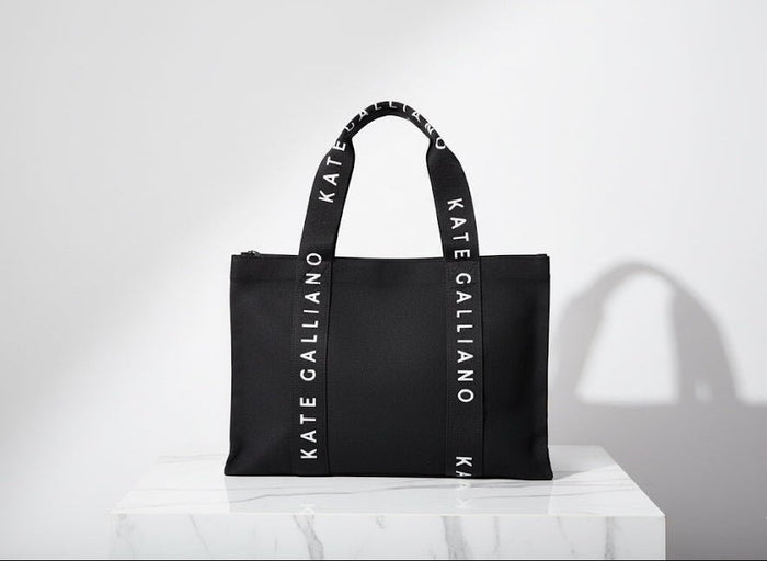 KG Tote Bag - Black Tote Bag | Kate Galliano