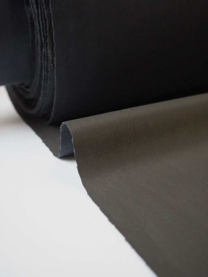 Khaki Stretch Pleather