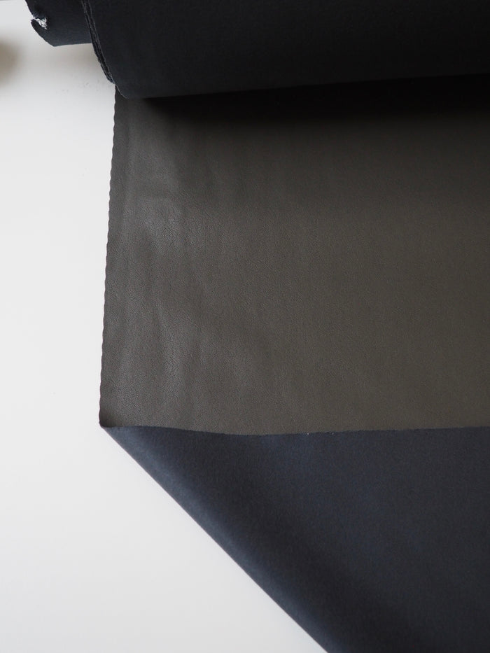 Khaki Stretch Pleather
