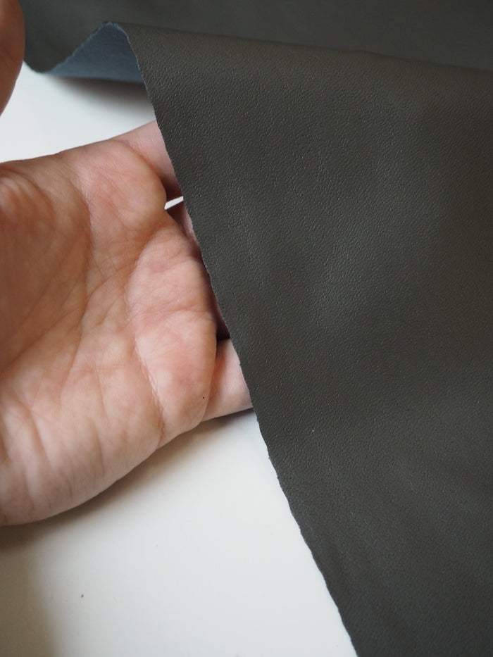 Khaki Stretch Pleather