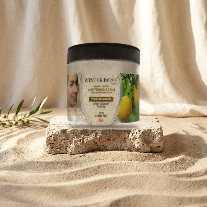 Kontes Winter Rose Lemon Facial Lightening Scrub 500 gr