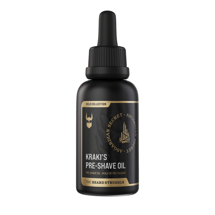 Kraki's Pre Shave Oil, image 2. The Beard Struggle