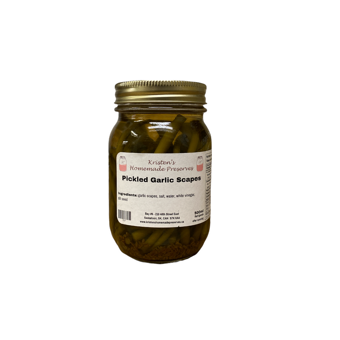 Pickled Garlic Scapes (500mL)