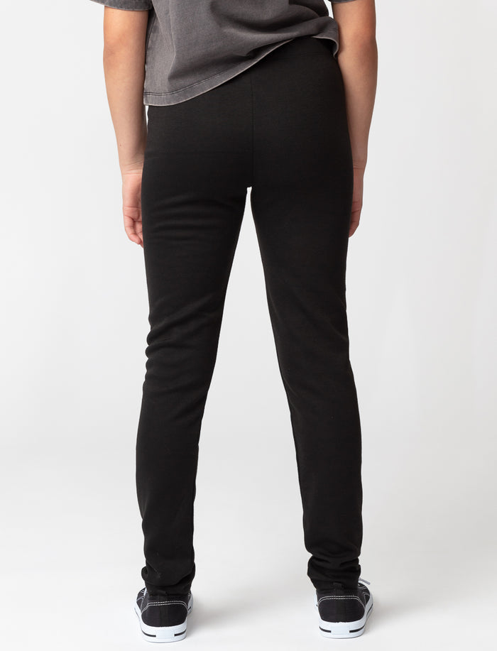 Legging long doublé en peluche