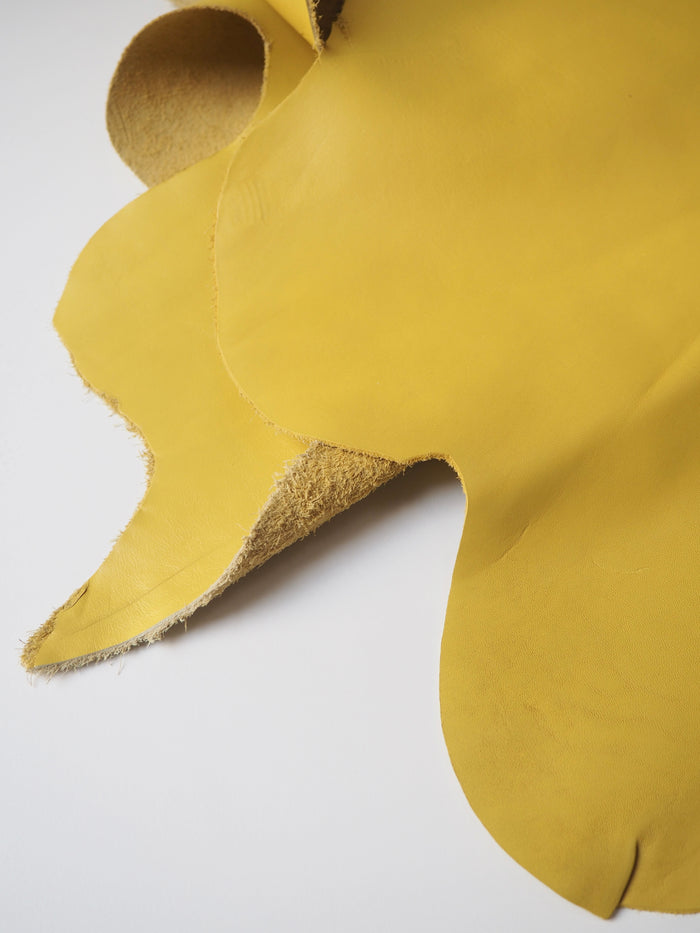 Lemon Smooth Calfskin