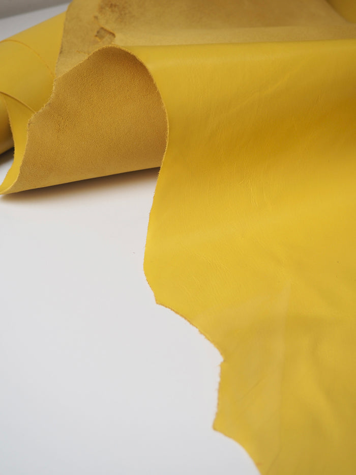 Lemon Smooth Calfskin