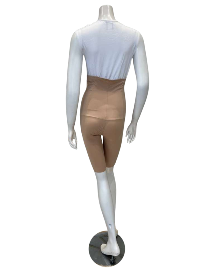 Leonisa Golden Beige Extra High Waisted Firm Support Shorts Myselflingerie.com