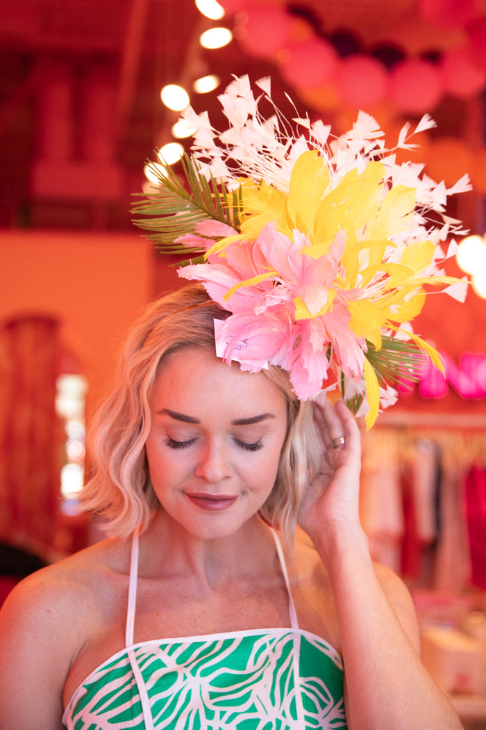 Let's Get Tropical Fascinator - FINAL SALE