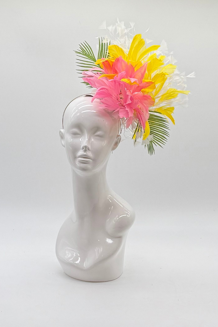 Let's Get Tropical Fascinator - FINAL SALE