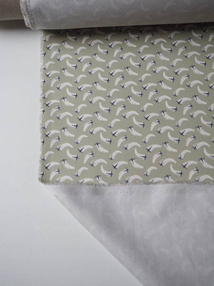 Liberty Green Flying Start Cotton Twill