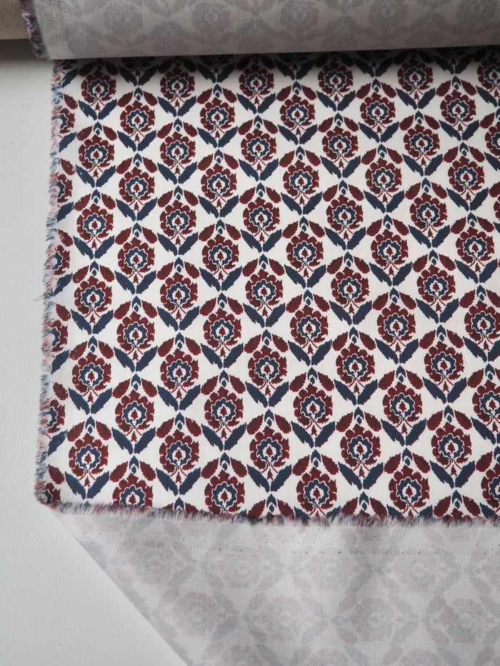 Liberty Red Beyoglu Cotton Twill