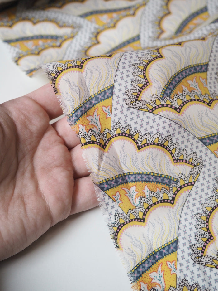 Liberty Yellow Cecil Tana Cotton Lawn