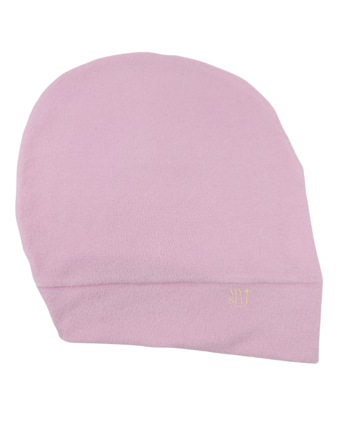 Triple Up Light Pink Terry #606 Sleeping Snood myselflingerie.com