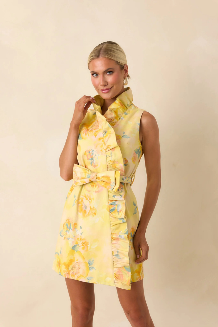 Lilly Mini Dress - Pressed Petals (Small) - FINAL SALE