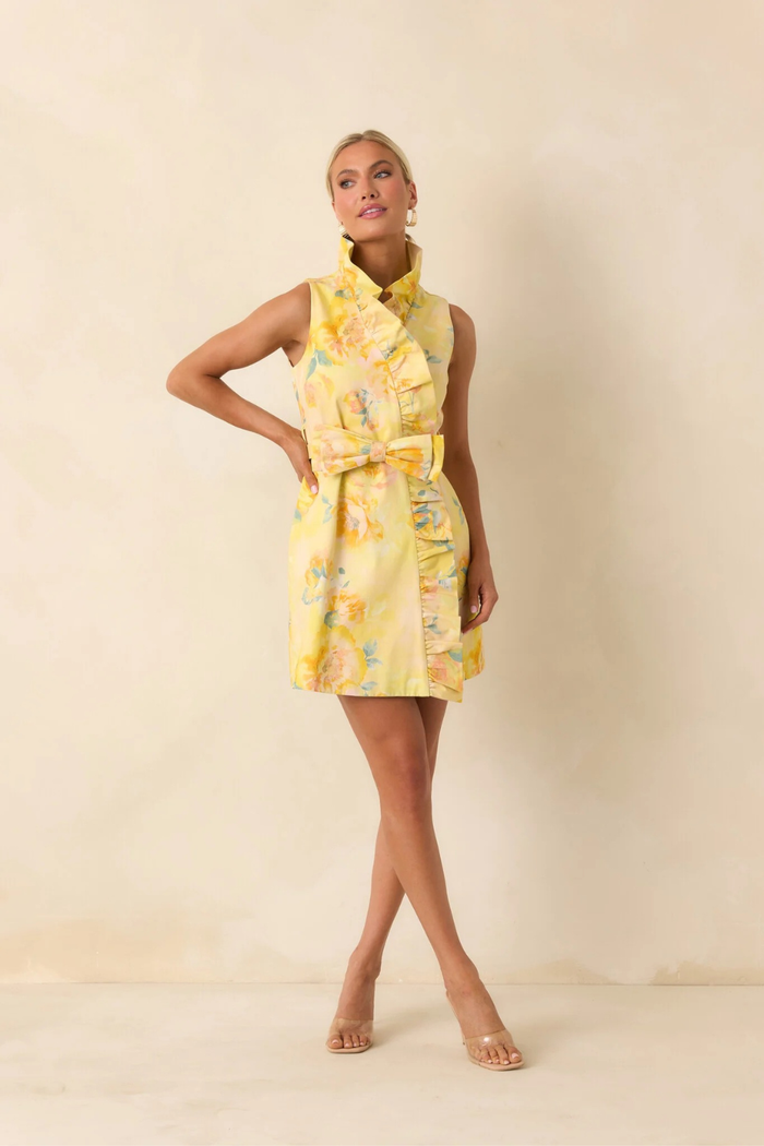 Lilly Mini Dress - Pressed Petals (Small) - FINAL SALE