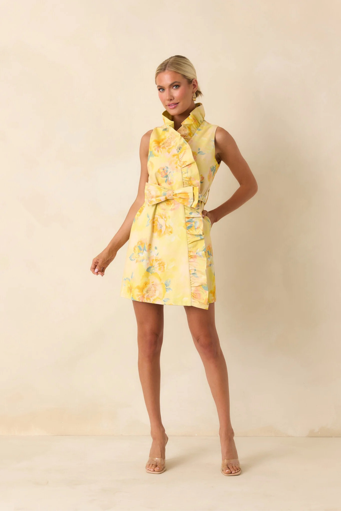 Lilly Mini Dress - Pressed Petals (Small) - FINAL SALE
