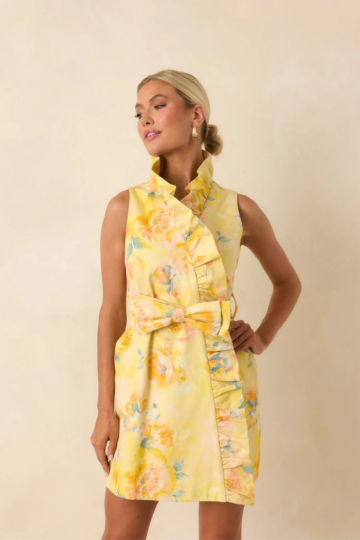 Lilly Mini Dress - Pressed Petals (Small) - FINAL SALE