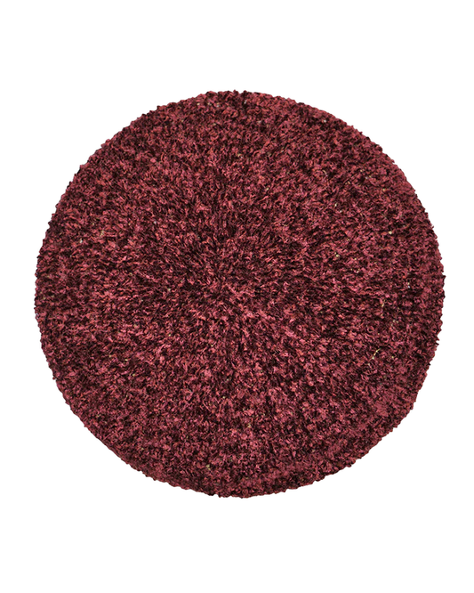 Lizi Headwear CONMBU Solid Burgundy Medium Unlined Chenille myselflingerie.com