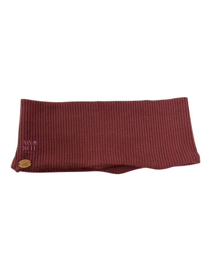 Lizi Headwear Solid Rose Ribbed Headband