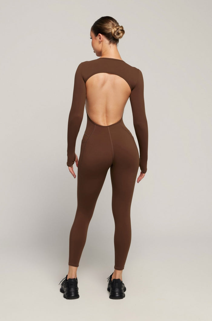Long Sleeve Jumpsuit - CacaoKG21 - CAC - XS/SKATE GALLIANO