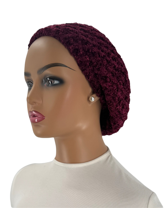 Lucy & Olivia LO7001 Fuchsia Pinwheel Ribbed Lined Chenille Myselflingerie.com