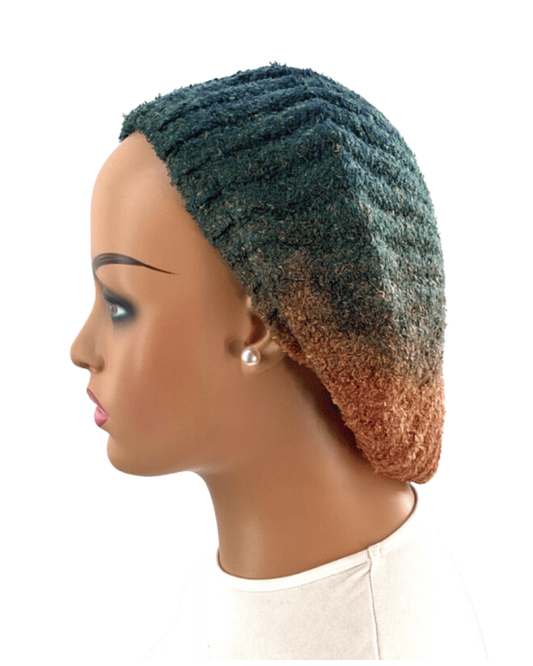 Lucy & Olivia LO7000-23 Teal Mocha Bisque Ombre Chenille myselflingerie.com