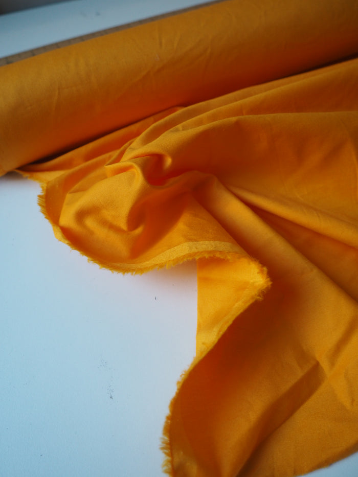 Mango Stretch Sateen Cotton Twill
