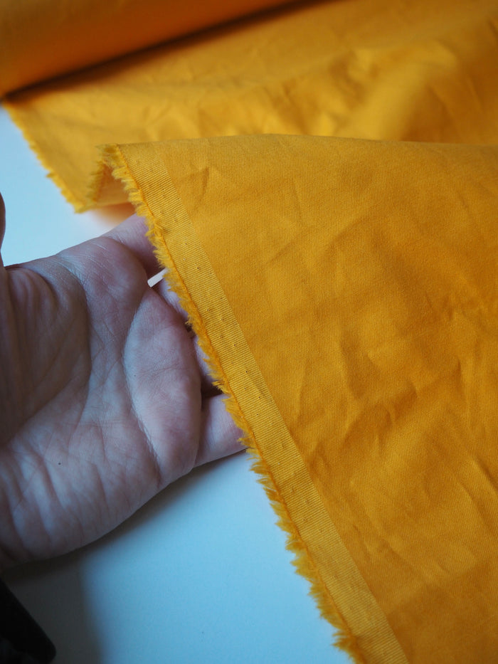 Mango Stretch Sateen Cotton Twill