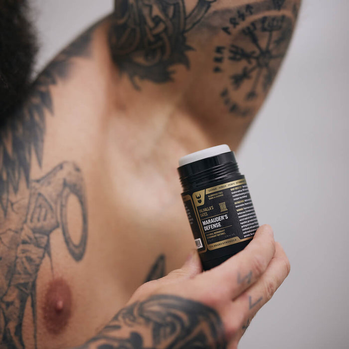 Marauder's Defense - Natural Deodorant For Men, image 5. The Beard Struggle