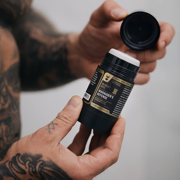 Marauder's Defense - Natural Deodorant For Men, image 6. The Beard Struggle