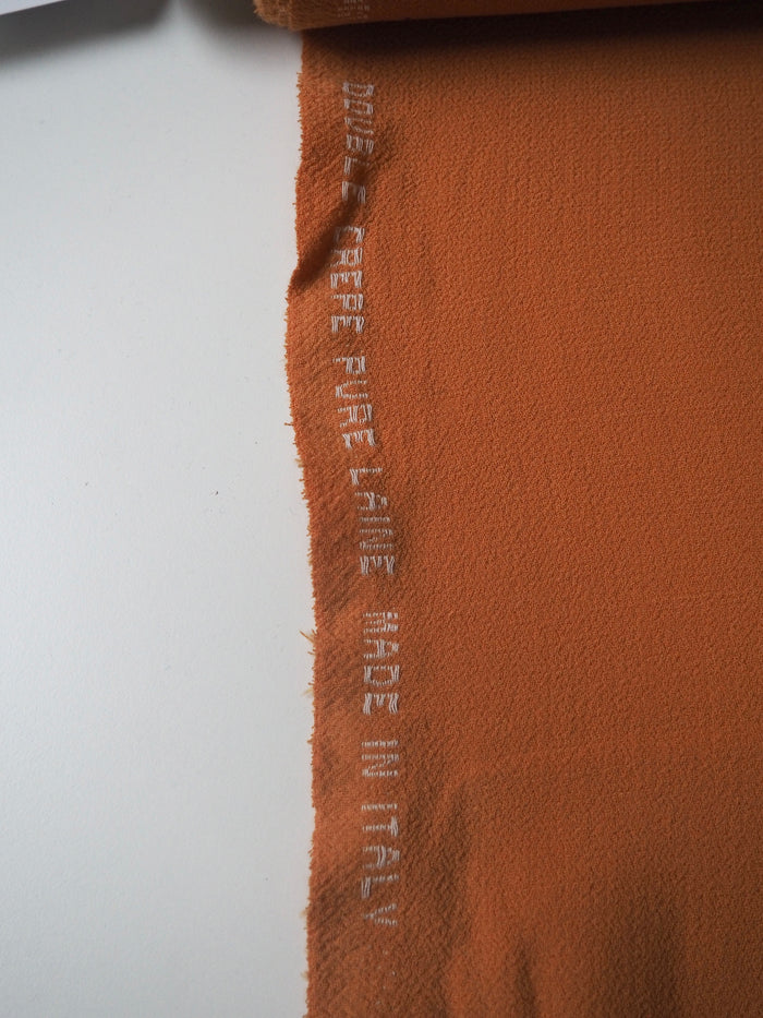 Marigold Double Wool Crepe