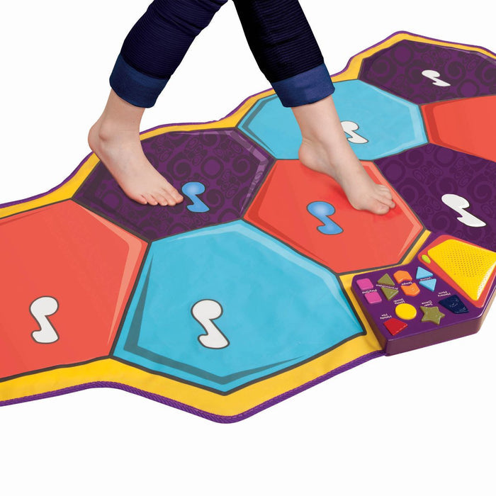 Musical dance mat.