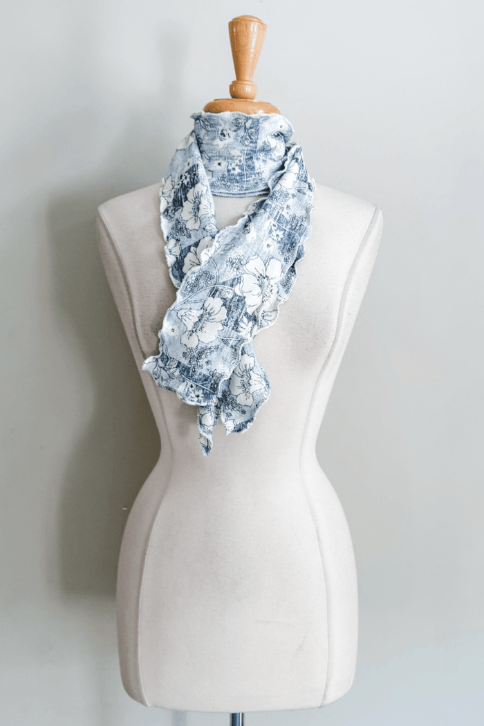 Sash Belt in Floral Sky print from Diane Kroe
