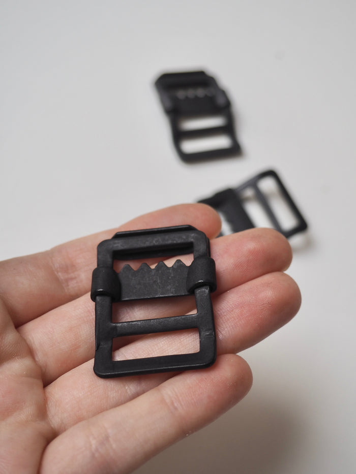 Matte Black Branded Sliding Ladder Lock 2cm